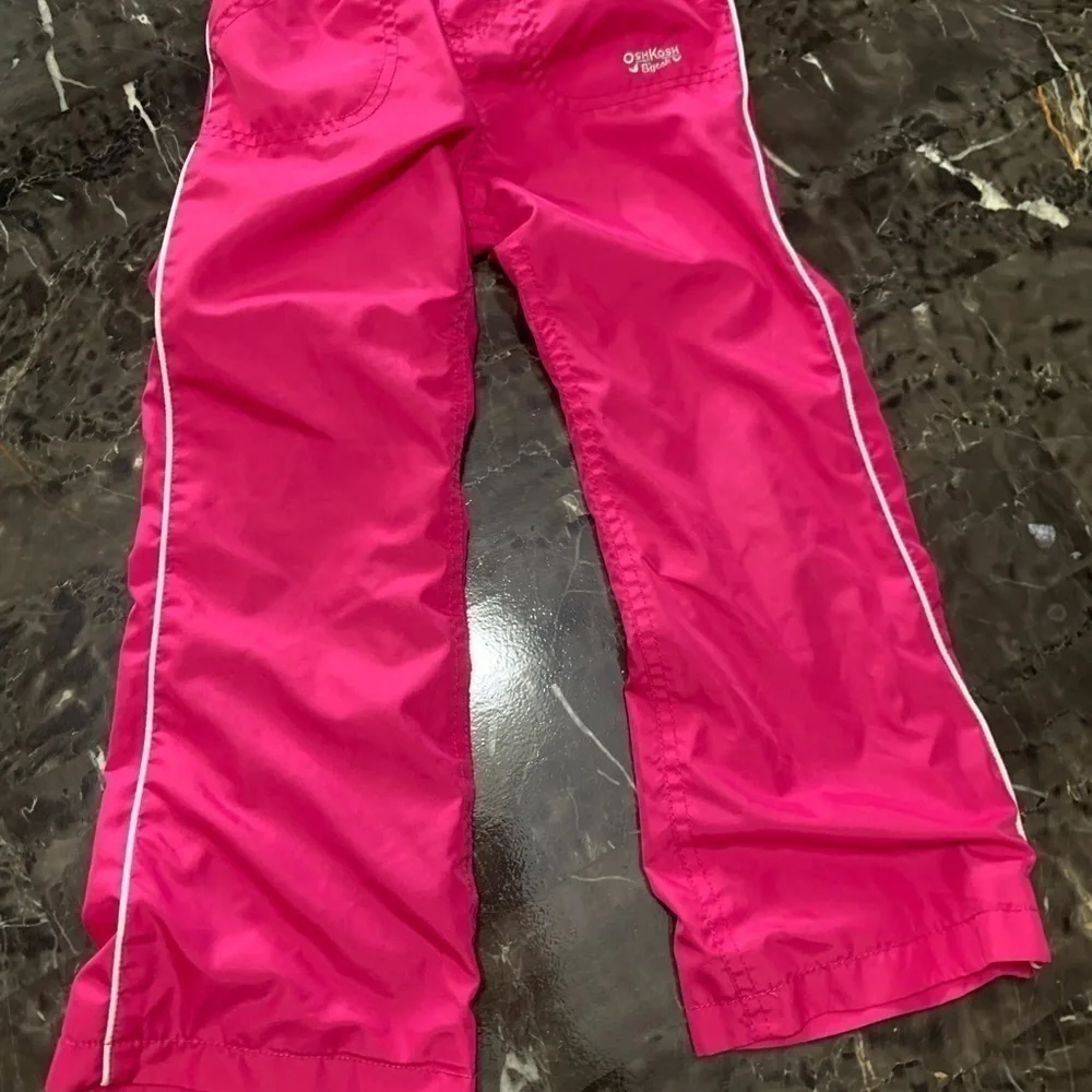OSHKOSH B’gosh Girls size 4 Athletic pants pink